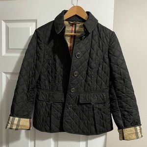 Burberry peplum jacket